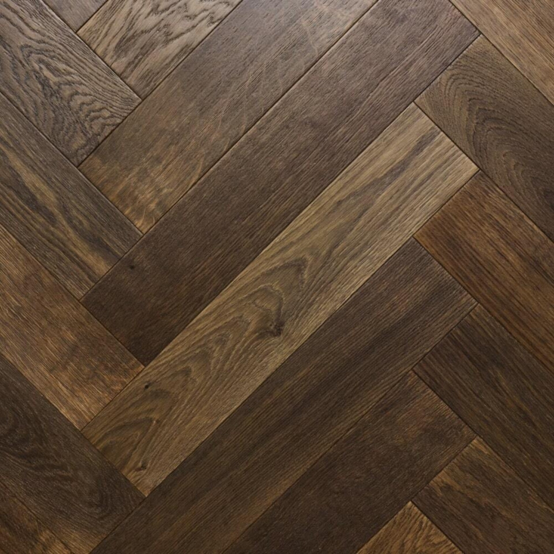 Engineered European Oak Parquetry Herringbone Colour Vintage